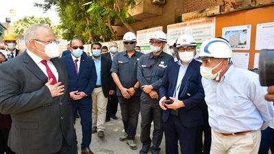 الخشت يتفقد أعمال إنشاء مبنى العيادات الخارجية بمستشفى أبو الريش الياباني