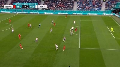 فى امم اوروبا.. بالفيديو| بلجيكا تسحق روسيا بثلاثية