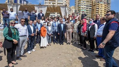 اشرف منصور يشهد بدء تدشين الهوية البصرية لمحافظة الإسكندرية 