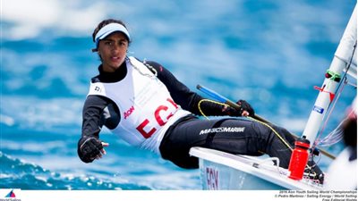 بالصور.. طالبة بالجامعة المصرية اليابانية تتاهل كأول مصرية للاوليمبياد