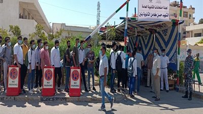 عاجل.. طلاب الثانوية العامة علمي يؤدون امتحان الجبر والهندسة الفراغية اليوم 14-7-2021