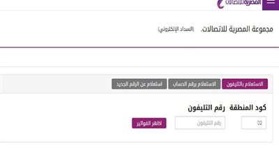 رابط دفع فاتورة التليفون الأرضى لشهر يوليو 2021