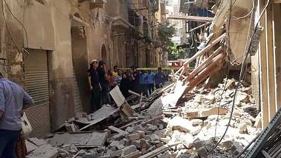 عاجل.. انهيار عقار قديم بمنطقة اللبان في الإسكندرية 