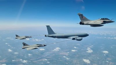 عاجل.. المتحدث العسكرى : القوات الجوية المصرية والفرنسية تنفذان تدريباً جوياً مشتركا