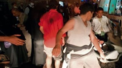 اصابة أم وطفليها فى سقوط قذيفة مجهولة على منزل بالعريش