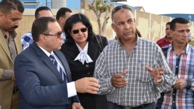 افتتاح المدخل الرئيسي للمنطقة الصناعية بالإسماعيلية