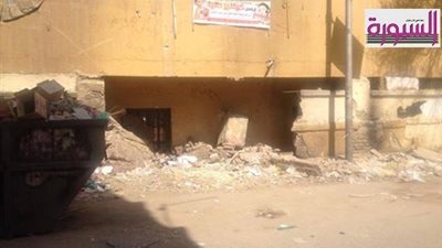 سور مدرسة الحديثة بنات باسوان  يكشف 