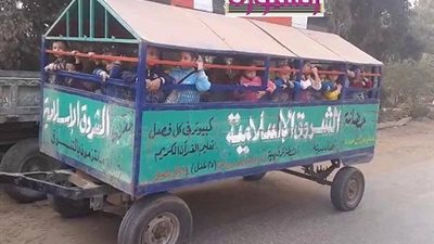 يحدث في مصر فقط .. جرار زراعي برتبة 