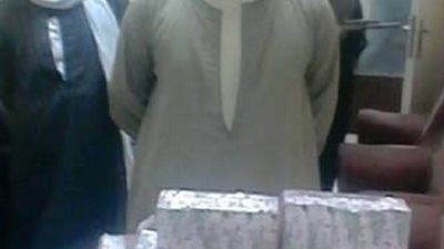 بالصور ..ضبط طالب بـ 8 الاف  قرص لعقار التامول المخدر بمركز بأسيوط