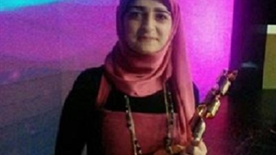 فنانة اسيوط  تحصل على المركز الأول بمسابقة حمد بن ناصر العالميه فى  البحرين