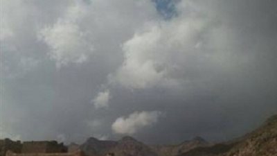 تنبيه الارصاد :غدا شتوي بارد  بشبورة يصل لحد الصقيع وسط سيناء