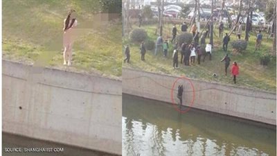 طالب صيني انقذ فتاة عارية من الغرق.. فتركوه يعاني
