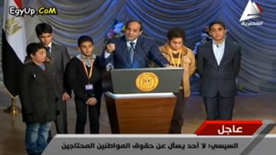 بالفيديو..السيسي لـ