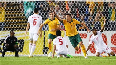 الإمارات تودع كأس اسيا بعد الخسارة بهدفين أمام المنتخب الاسترالى