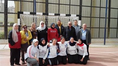 جامعة عين شمس تصعد للدور قبل النهائي فى إسبوع الفتيات