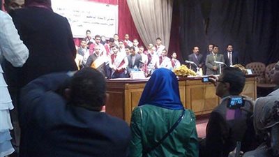 بالصور.. تنصيب مجلس اتحاد طلاب مدارس مصر 
