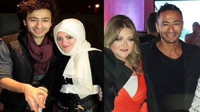 بعد تصدرها «التريند».. زوجة حمادة هلال تتعرض لحادث سير مع أبنائها 