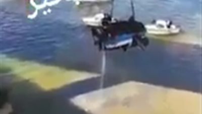 بالفيديو.. اخيرا العثور علي المكروباص المفقود في النيل