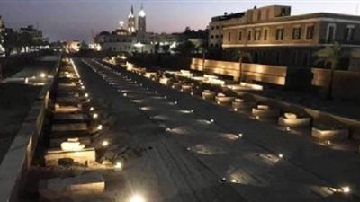 عاصمة مصر الفرعونية تشهد احتفالا أسطوريا بإفتتاح طريق الكباش.. فيديو 