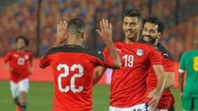 منتخب مصر يفوز 1/2 أمام الجابون