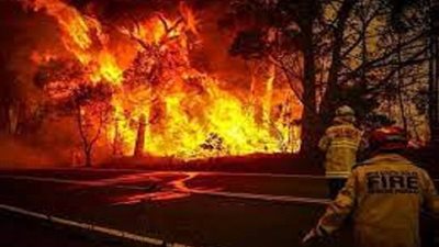 تداول صور حرائق ابوظبى بعد هجوم الحوثيين