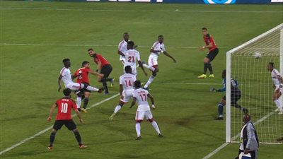 مصر تتقدم على السودان بهدف في الشوط الأول
