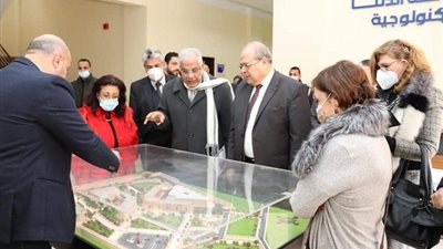 لجنة التعليم بمجلس الشيوخ تزور جامعة الدلتا التكنولوجية