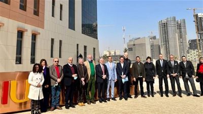 اجتماع الجامعة الألمانية الدولية والغرفة الألمانية العربية 