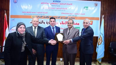  محمد الصايم يرد الجميل لقسم إعلام سوهاج