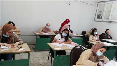 تداول اسئلة امتحان الهندسة للاعدادية القاهرة