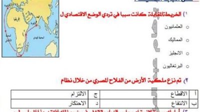 100 سؤال فى التاريخ يضمن لك الحصول على الدرجات النهائية للثانوية العامة