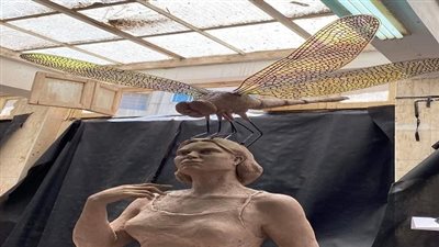 خريجو قسم النحت بكلية الفنون الجميلة جامعة حلوان يبدعون بمشروعات التخرج.. صور