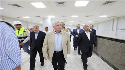 وزير التعليم العالي يتفقد عددًا من المنشآت الطبية الجديدة بجامعة المنيا