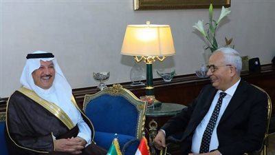 وزير التربية والتعليم يستقبل السفير السعودي بالقاهرة لمناقشة أوجه التعاون