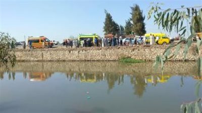 مصرع طالبة وإصابة عدد من الطلاب في حادث إنقلاب أتوبيس مدرسي في القليوبية