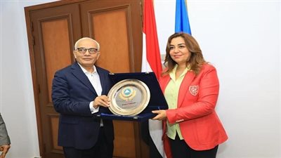 وزير التربية والتعليم ومحافظ دمياط يلتقيان قيادات التعليم بالمحافظة