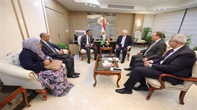 وزير التعليم العالى يلتقي نظيره الموريتانى لبحث سبل التعاون المشترك