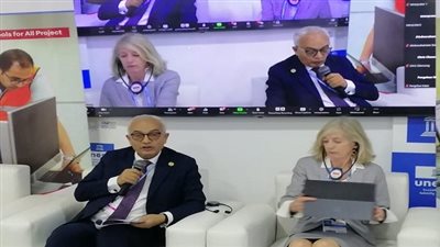 وزير التعليم يشارك في جلسة نقاشية بعنوان 