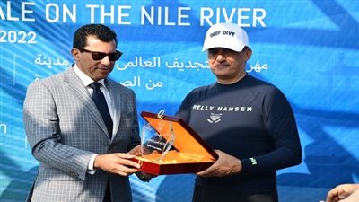 وزير الرياضة يشهد ختام المهرجان الدولي للتجديف