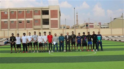 انطلاق فعاليات دورى كرة القدم في جامعة الدلتا التكنولوجية 