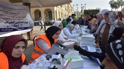 حملة توعوية بمرض السكر لأعضاء هيئة التدريس والطلاب والعاملين بجامعة القاهرة