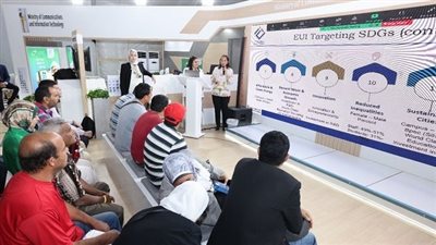 جامعة مصر للمعلوماتية تقدم 14 حلًا لمجابهة التغيرات خلال مشاركتها في قمة المناخ COP27