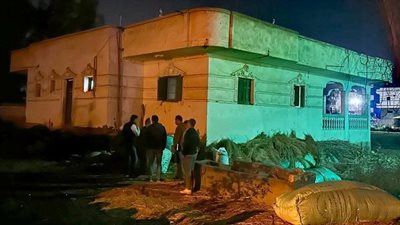 كشف غموض جريمه قتل أب وأم وابنهما المدرس بقريه الشقة بكفر الشيخ