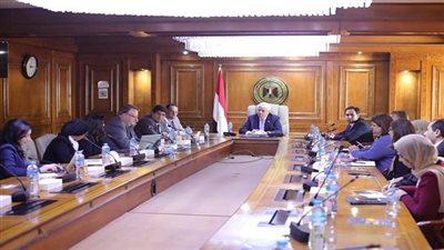 وزير التعليم العالي يبحث سبل التعاون المشترك مع فريق التعليم العالي للبنك الدولي ومنظمة العمل الدولية