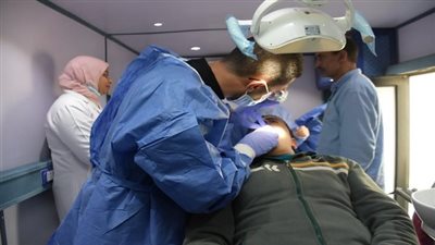 قافلة متخصصة فى طب الأسنان للكشف وعلاج أعضاء هيئة التدريس والعاملين بجامعة القاهرة