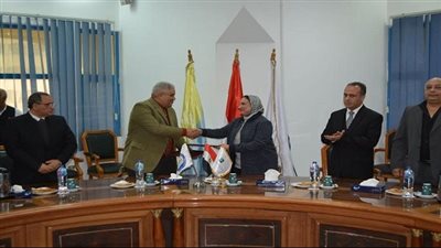 جامعة برج العرب التكنولوجية توقع بروتوكولي تعاون مع مستشفى السلام الملكي ومدينة الابحاث العلمية والتطبيقات التكنولوجية