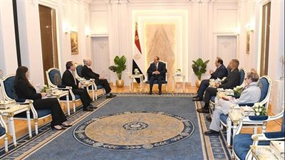 الرئيس عبد الفتاح السيسي يستقبل مدير وكالة الاستخبارات المركزية الأمريكية
