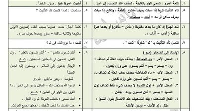 12 ورقة سحرية هتخليك تقفل النحو.. والحصول على 100% للثانوية العامة
