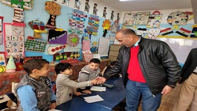 مدير التربية والتعليم بالمنوفية يتفقد مدرستي زرقان الثانوية المشتركة والوحدة المجمعة الابتدائية