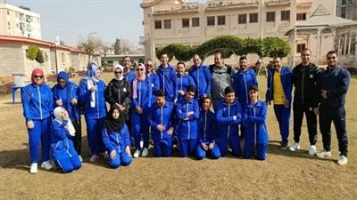 جامعة بني سويف تحصد 12 ميدالية متنوعة في اللقاء الرياضي 